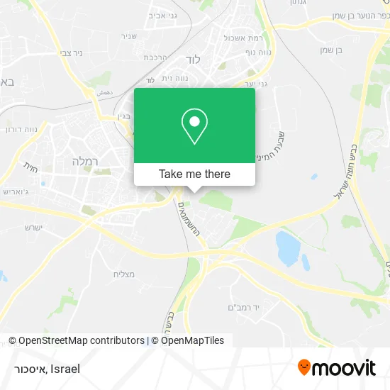 איסכור map