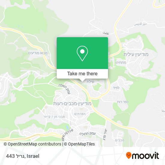 גריל 443 map