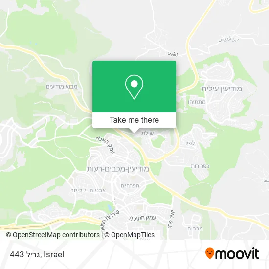 Карта גריל 443