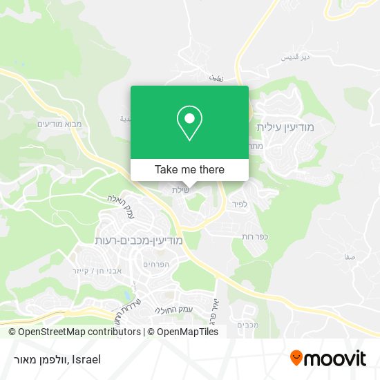 וולפמן מאור map