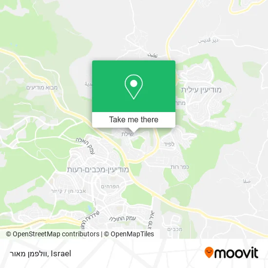 Карта וולפמן מאור