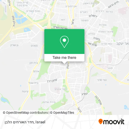 Карта חדר האורחים הלבן