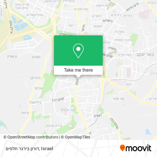 דורון בירגר חלפים map