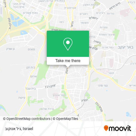 גיל אנוקוב map