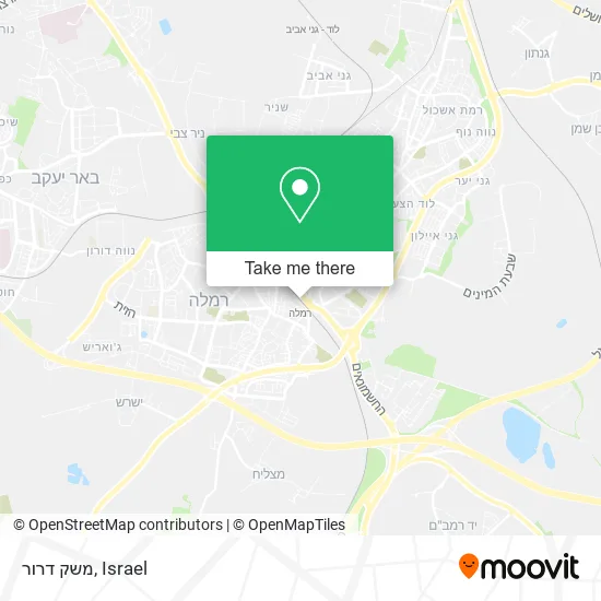 Карта משק דרור