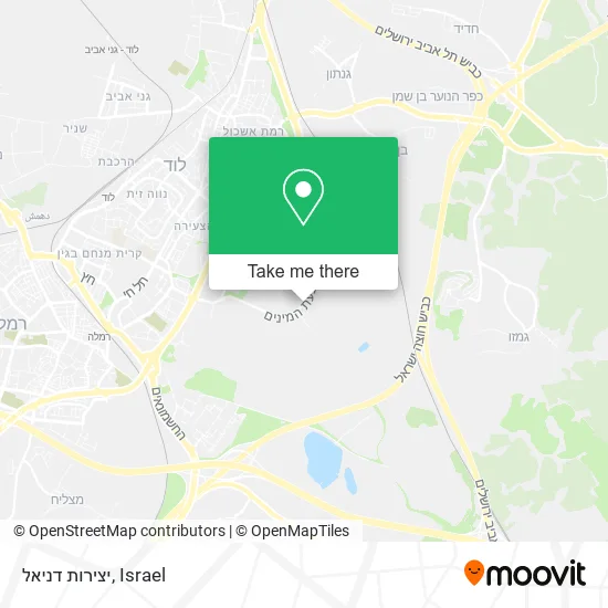 Карта יצירות דניאל