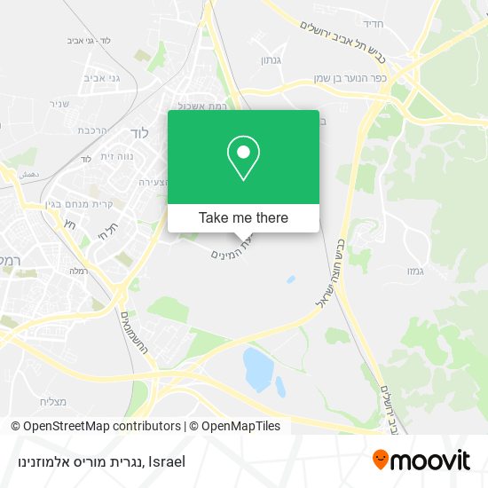 נגרית מוריס אלמוזנינו map