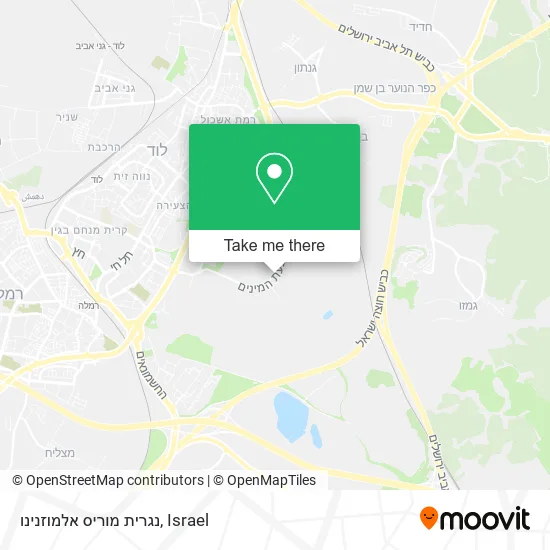 Карта נגרית מוריס אלמוזנינו
