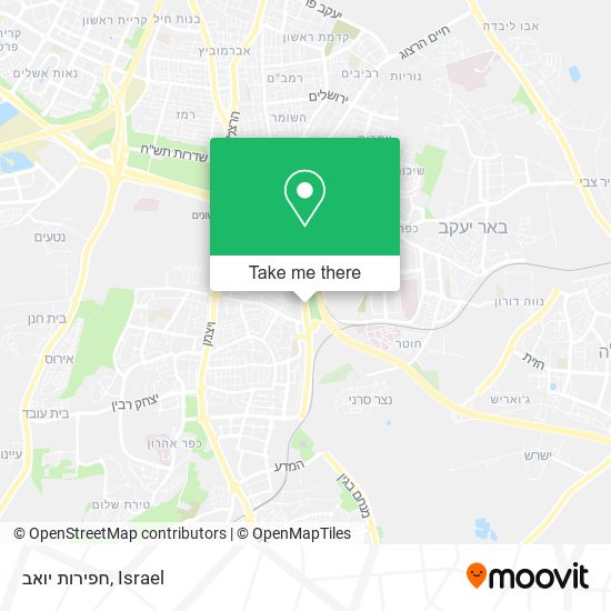 חפירות יואב map