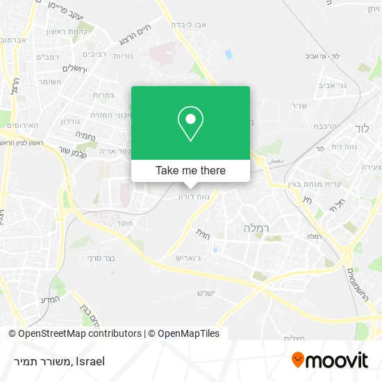 Карта משורר תמיר