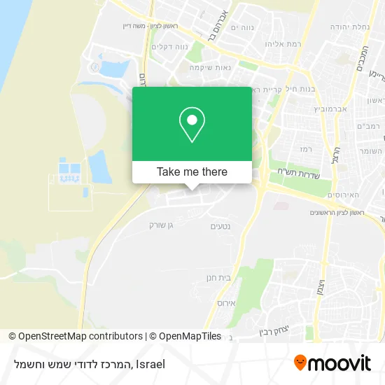 המרכז לדודי שמש וחשמל map