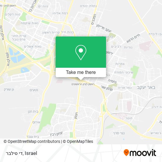 די סילבר map