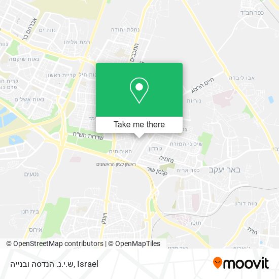 ש.י.נ. הנדסה ובנייה map