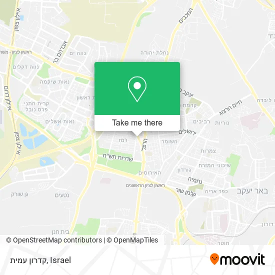 Карта קדרון עמית