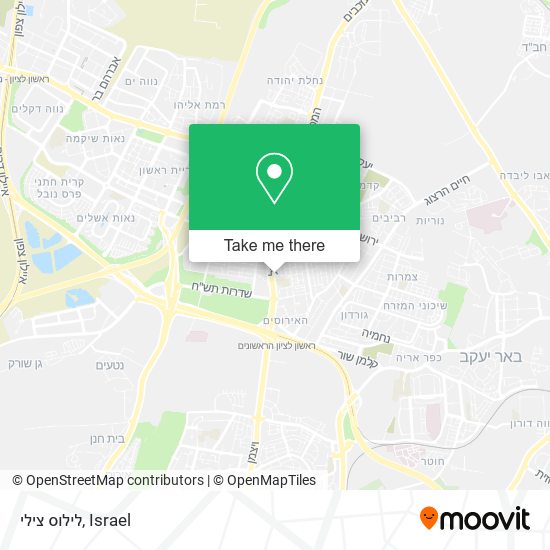 לילוס צילי map