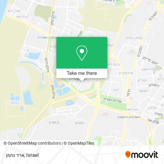Карта ארד נחמן