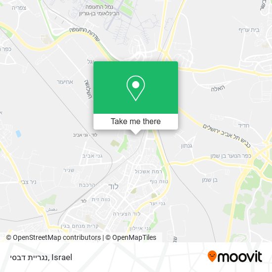 נגריית דבסי map