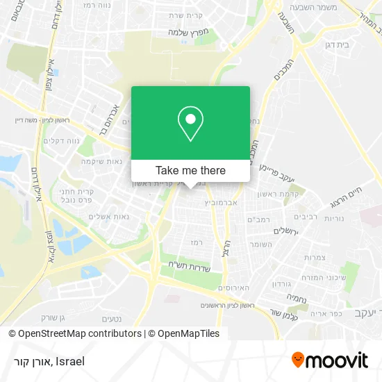 Карта אורן קור