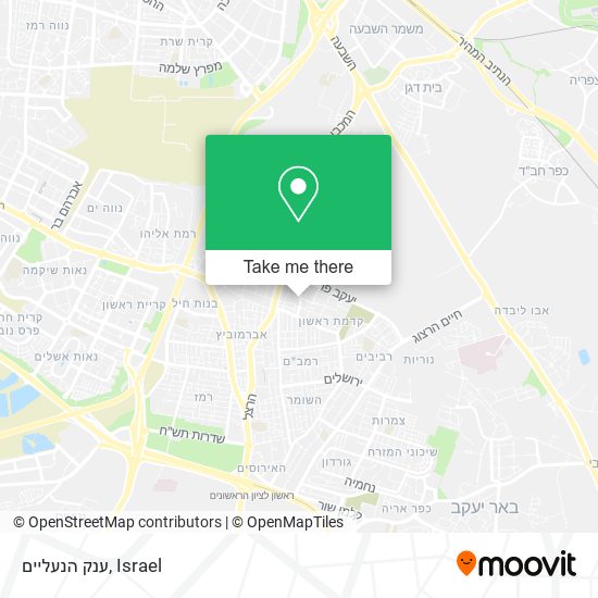 ענק הנעליים map