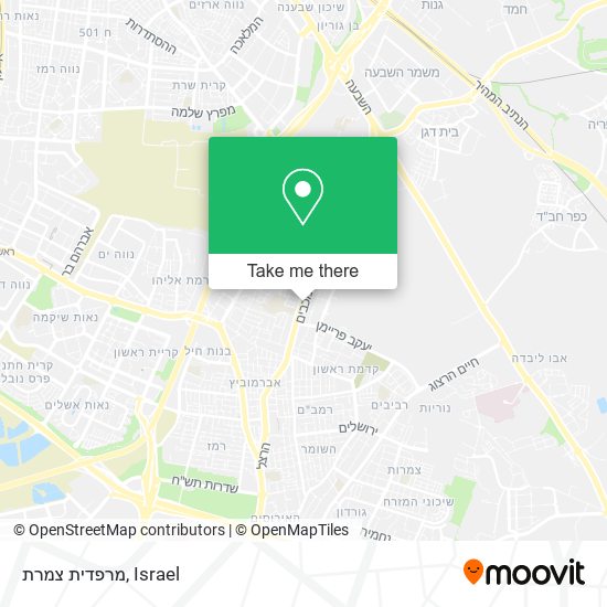 מרפדית צמרת map