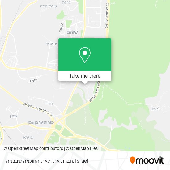 חברת אר.די.אר. החוכמה שבבניה map