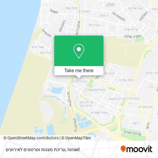 עריכת מצגות וסרטונים לאירועים map