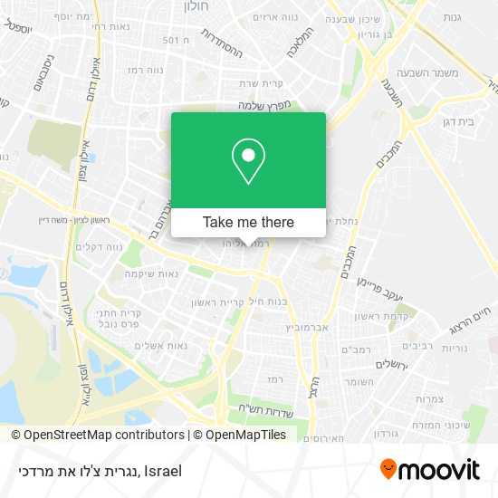 נגרית צ'לו את מרדכי map