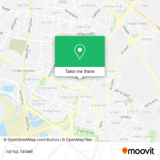 Карта קורונה