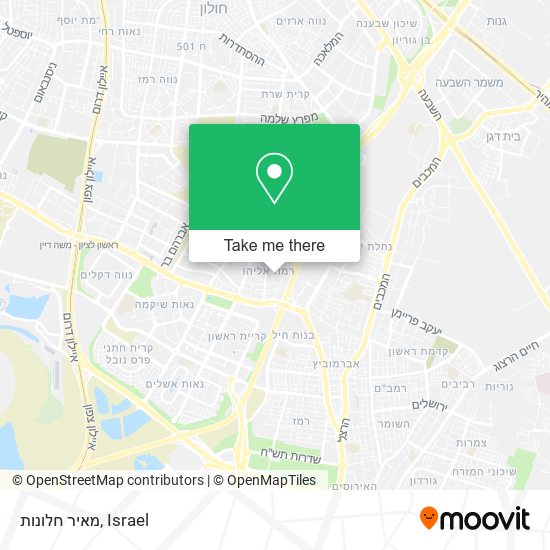 מאיר חלונות map