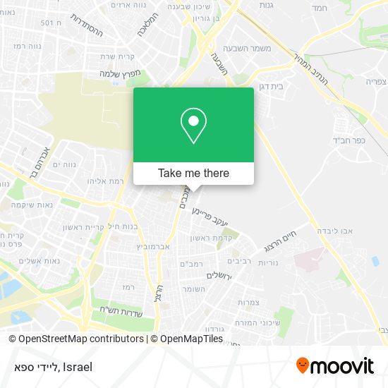 ליידי ספא map