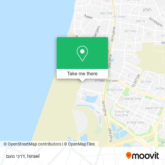 דרכי נועם map