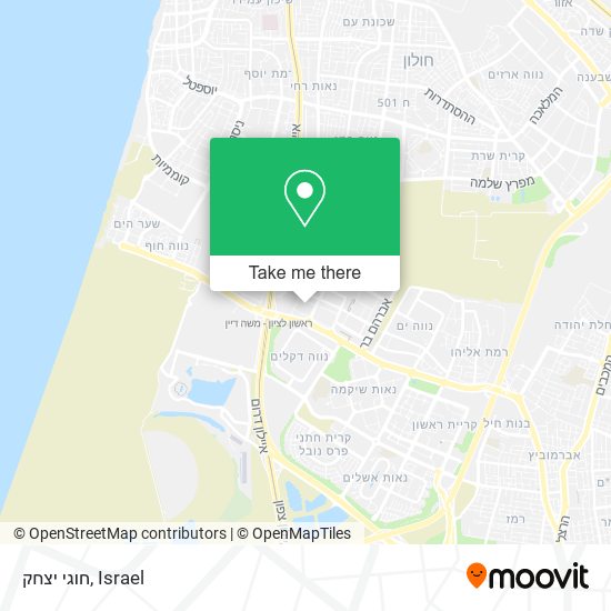 חוגי יצחק map