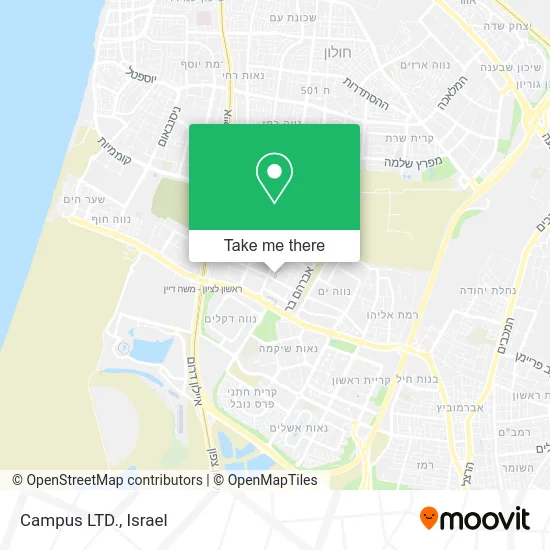 Карта Campus LTD.