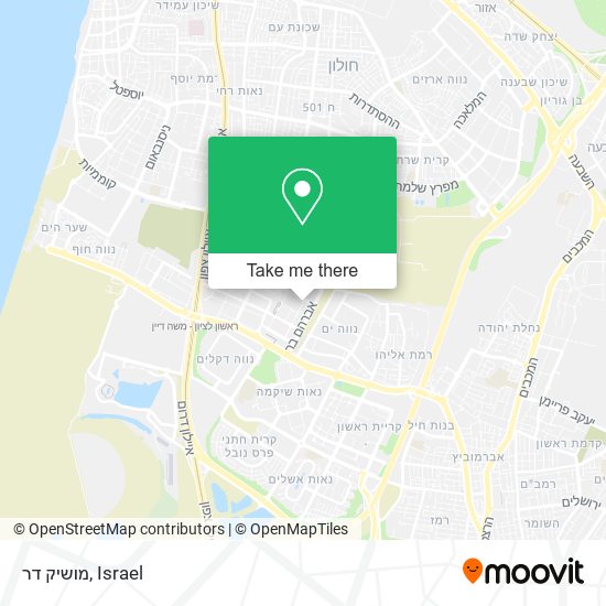 מושיק דר map