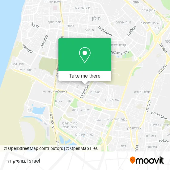 Карта מושיק דר