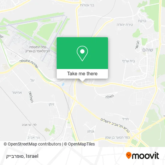 סופרבייק map