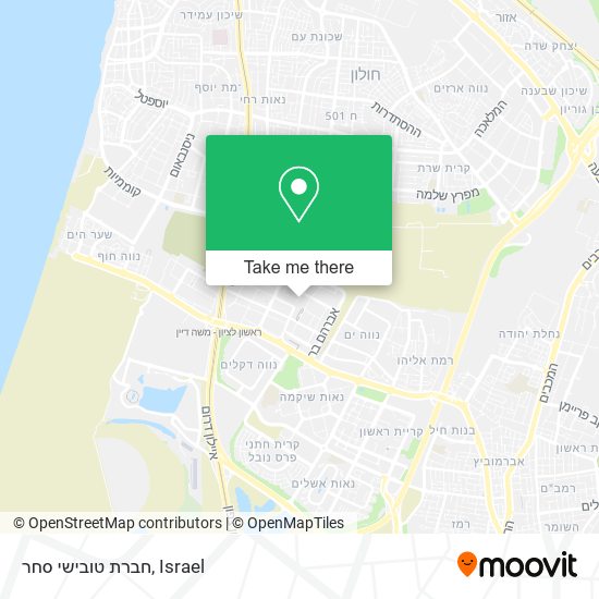 חברת טובישי סחר map