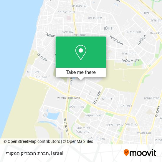 חברת המבריק המקורי map