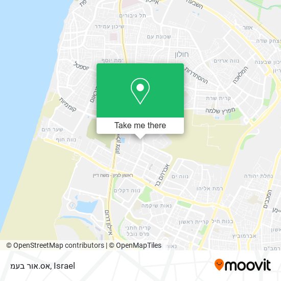 אס.אור בעמ map