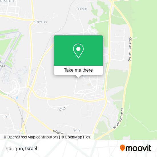 חנוך יוסף map