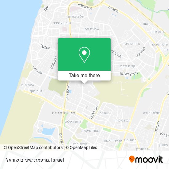 מרפאת שיניים שוראל map