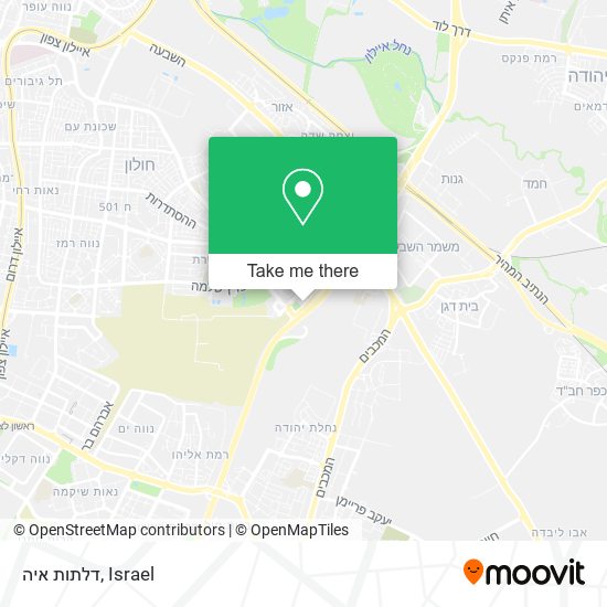 דלתות איה map