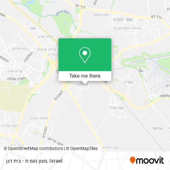 מעון נעמ ת - בית דגן map