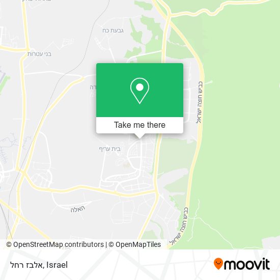 אלבז רחל map