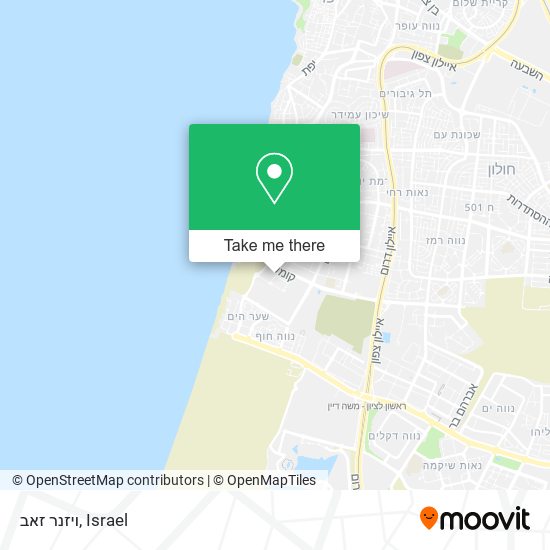 ויזנר זאב map