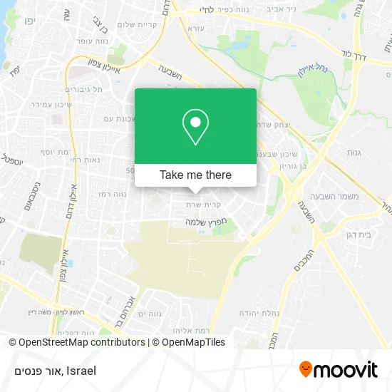 Карта אור פנסים