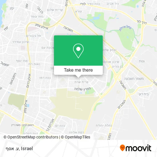 Карта ע. אסף