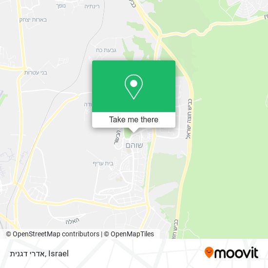 אדרי דגנית map