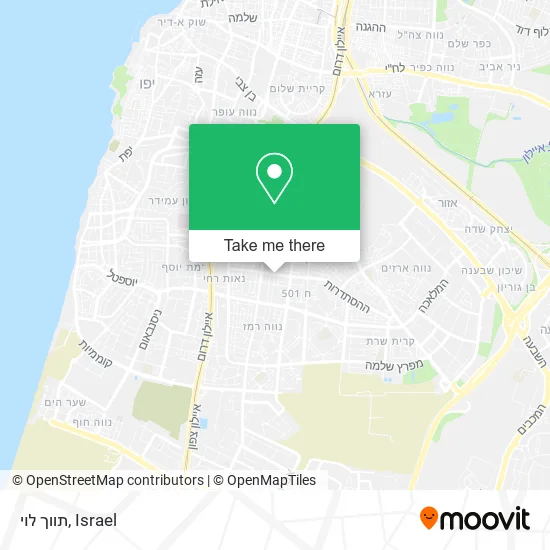 Карта תווך לוי