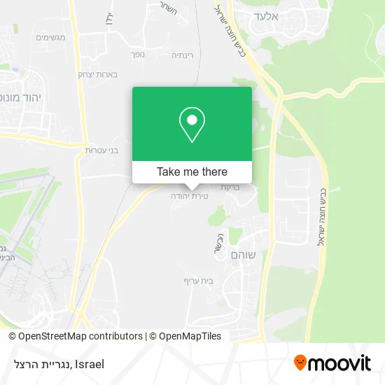Карта נגריית הרצל